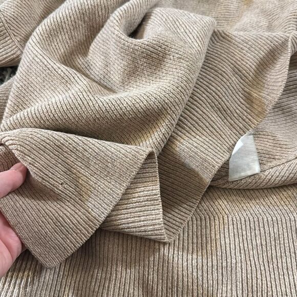 Vince Crew Neck Long Sleeves Ribbed Wool & Yak Tunic M - Picture 7 of 7